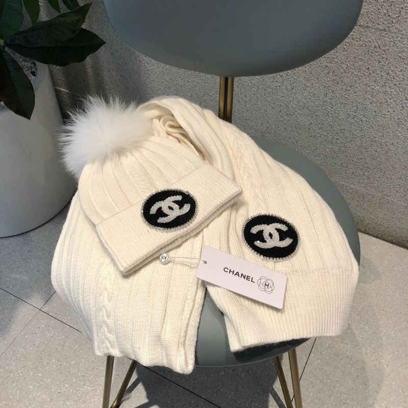 Chanel Caps Scarfs